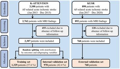 Predicting short-term outcomes in atrial-fibrillation-related stroke using machine learning